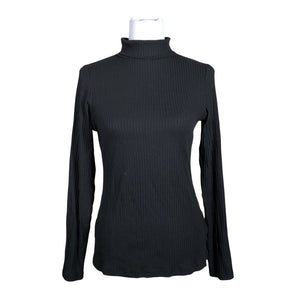 Unisex Toive - Trikotaažist pluus, suurus 38 - Must (1)