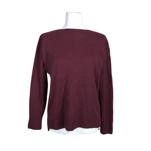 Unisex s.Oliver - Kampsun, suurus 38 - Veinipunane (1)