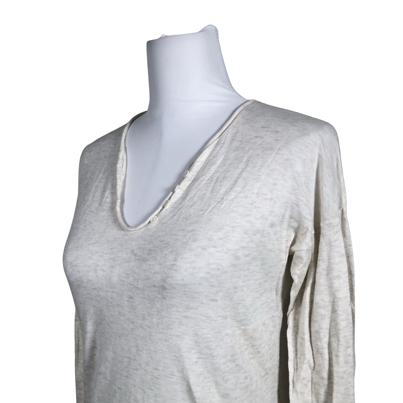 Unisex Zadig & Voltaire - Kampsun, suurus 36 - Looduslik valge (2)