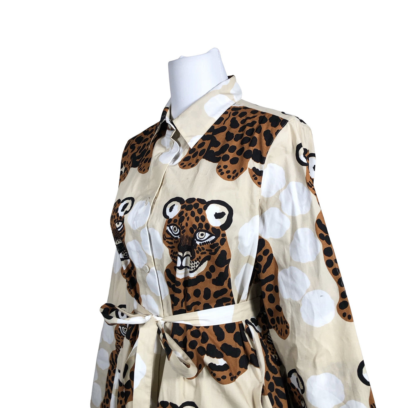 Unisex Marimekko - Mitteveniv kleit, suurus 40 - Beige (2)
