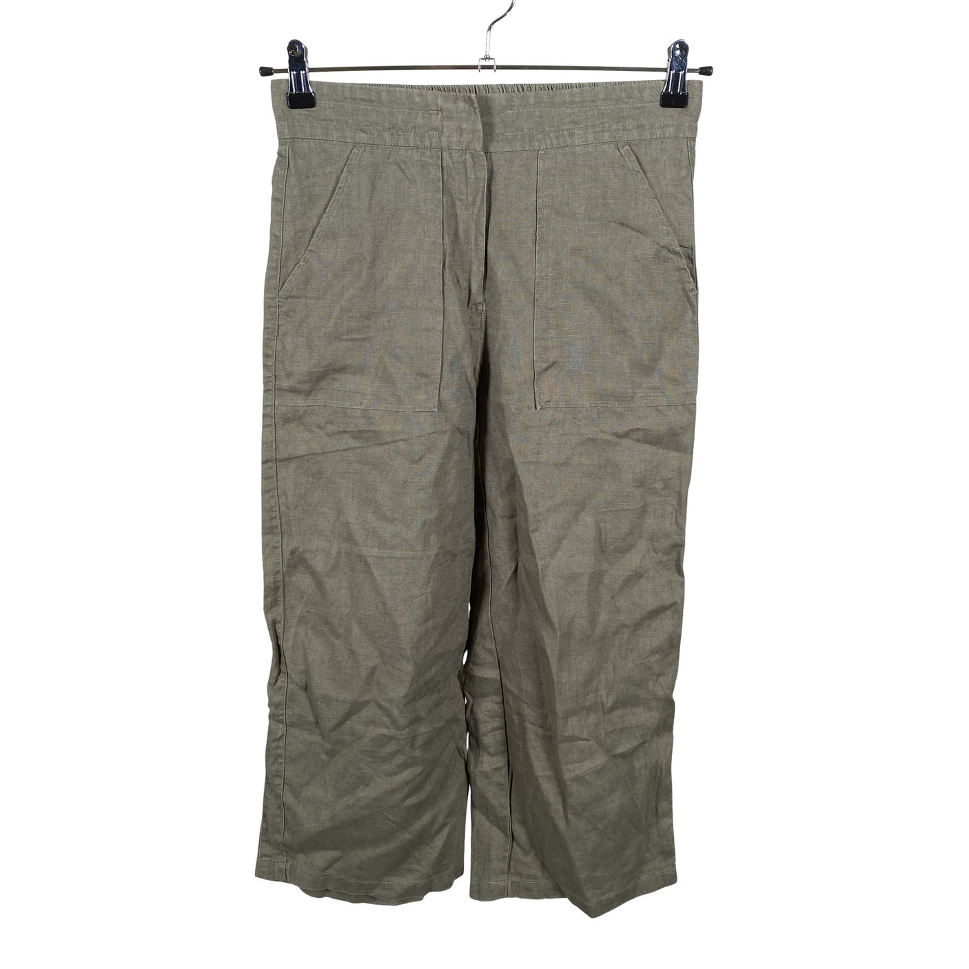 Unisex Betty Barclay - Mittevenivad püksid, suurus 34 - Roheline (1)