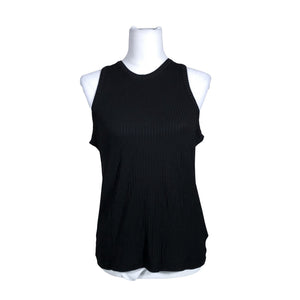 Unisex Toive - Trikotaažist topp, suurus 38 - Must (1)