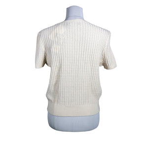 Unisex Ralph Lauren - Kampsun, suurus 40 - Looduslik valge (3)