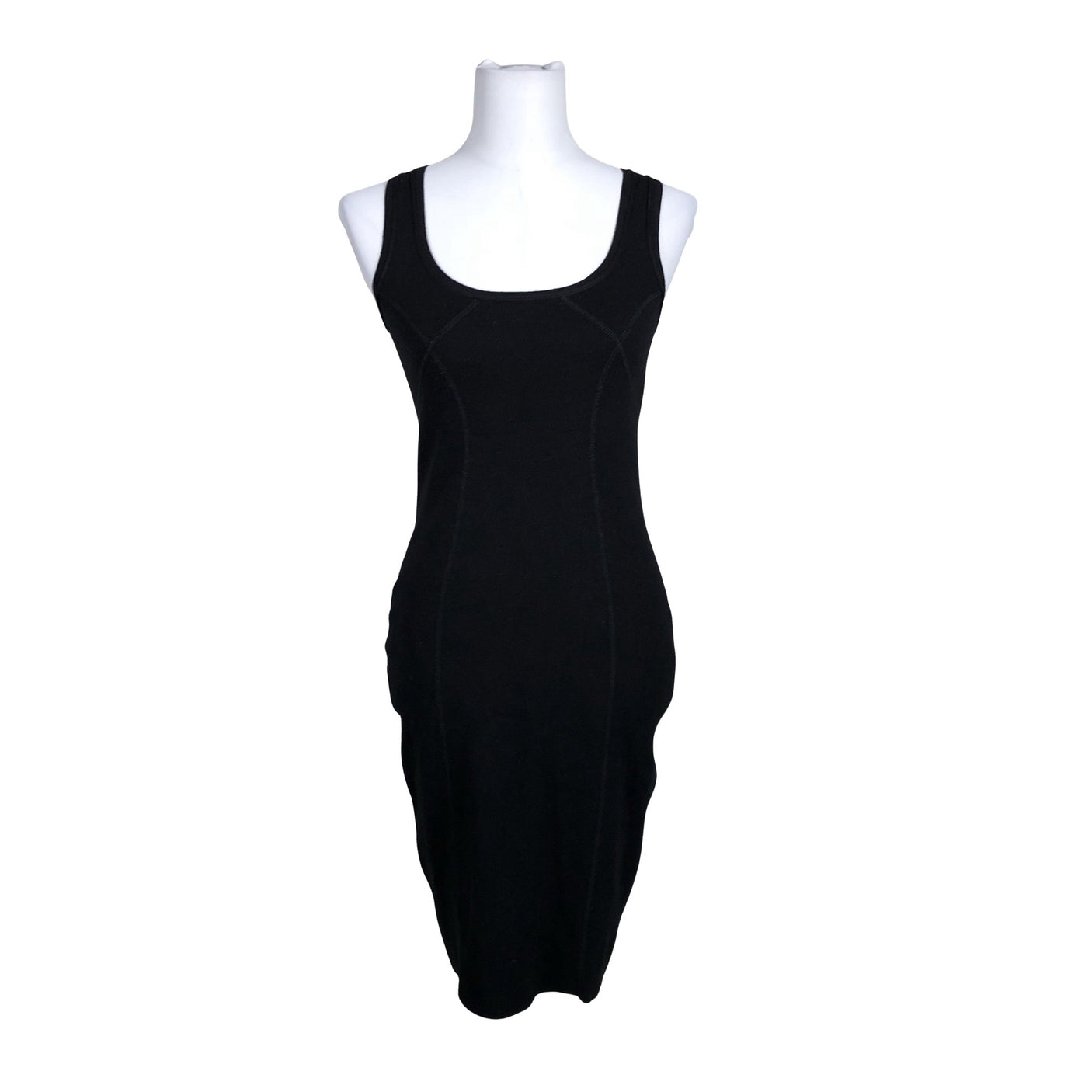 Unisex Marc Cain - Trikotaažist kleit, suurus 38 - Must (1)