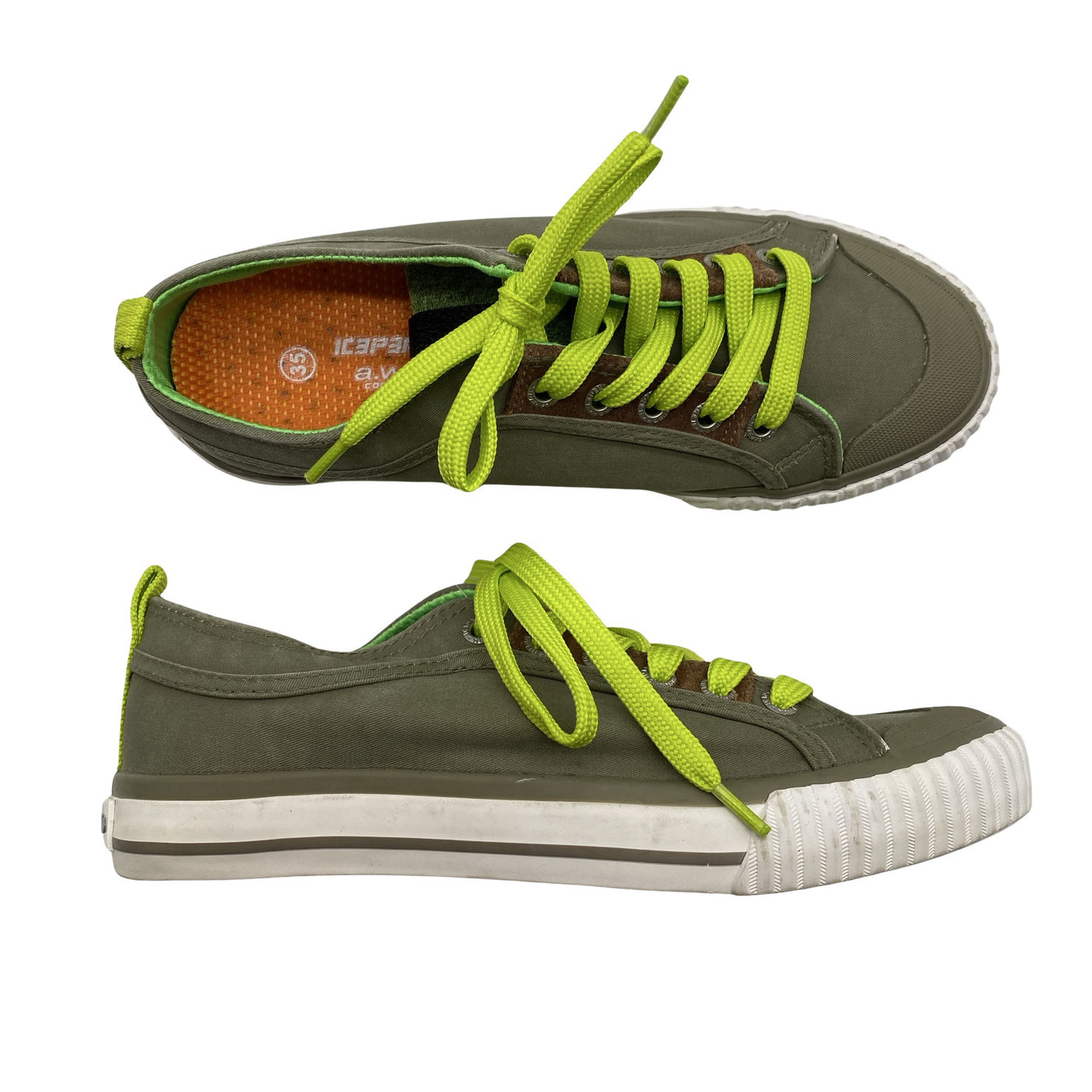 Unisex Icepeak - Tennised, suurus 35 - Oranž (1)