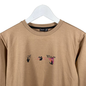 Unisex Off-White - Dressikangast pluus, suurus 164 - 170 - Beige (2)