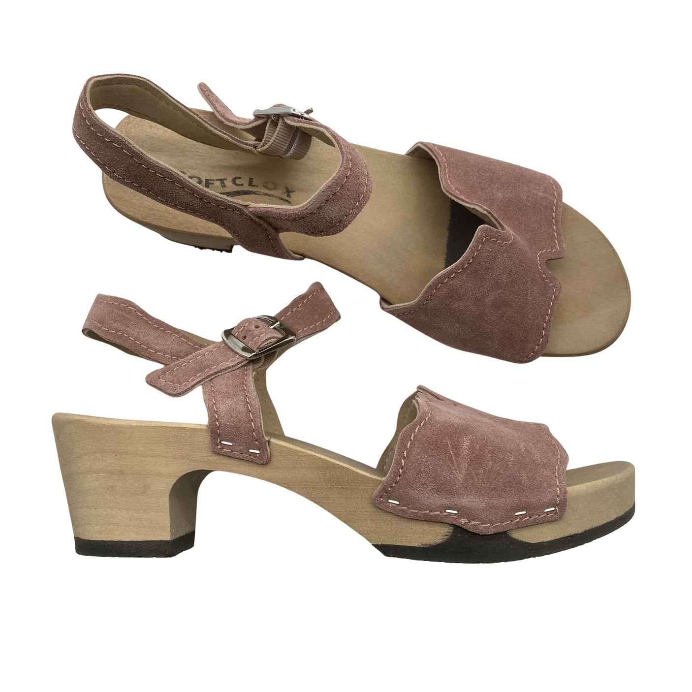 Unisex Softclox - Kontsaga rihmikud, suurus 39 - Heleroosa (1)