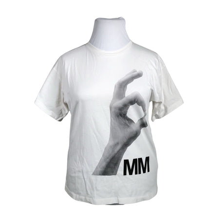 Unisex Maison Margiela - T-särk, suurus 42 - Valge ()
