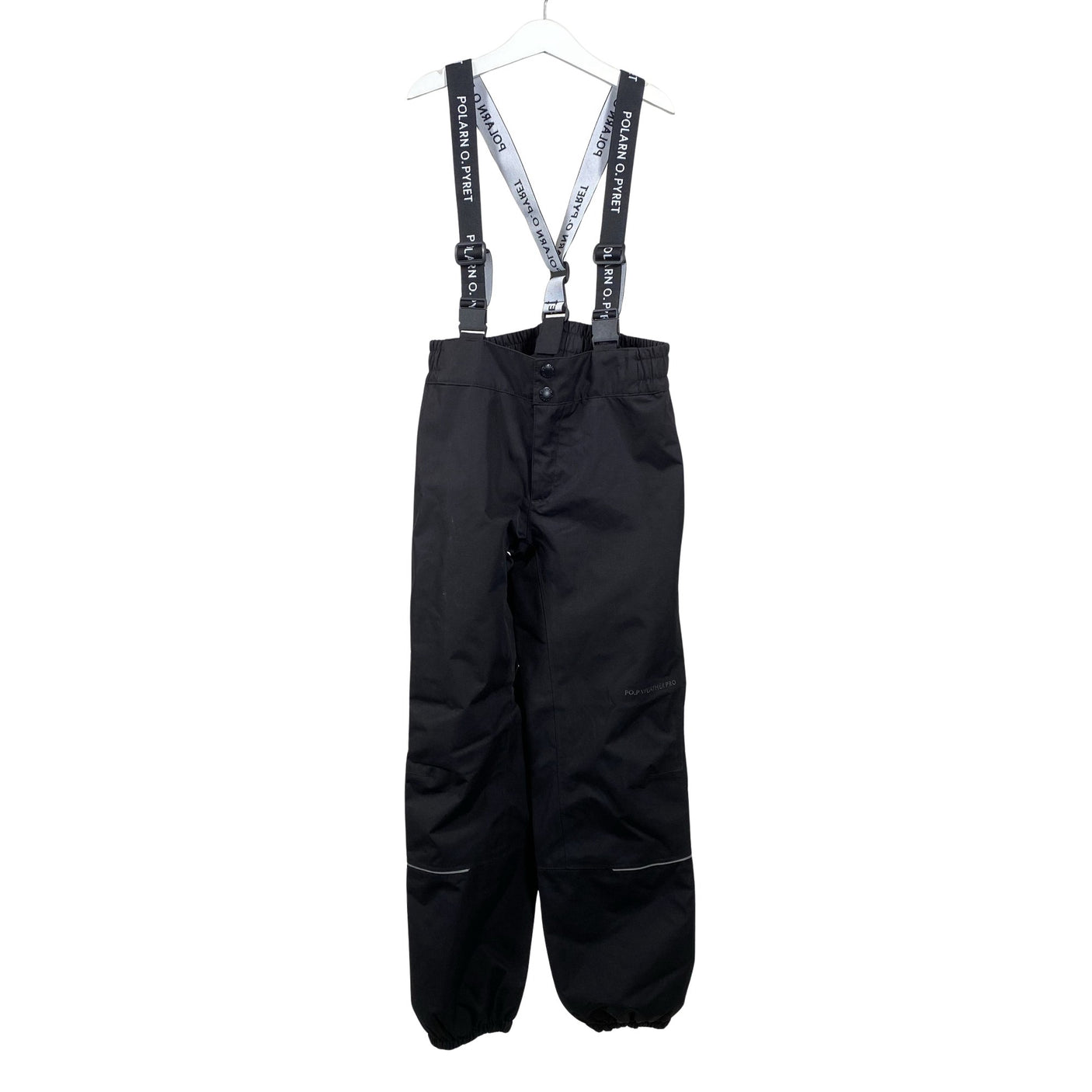 Unisex Polarn O. Pyret - Kevad-/sügispüksid, suurus 128 - 134 - Must (1)
