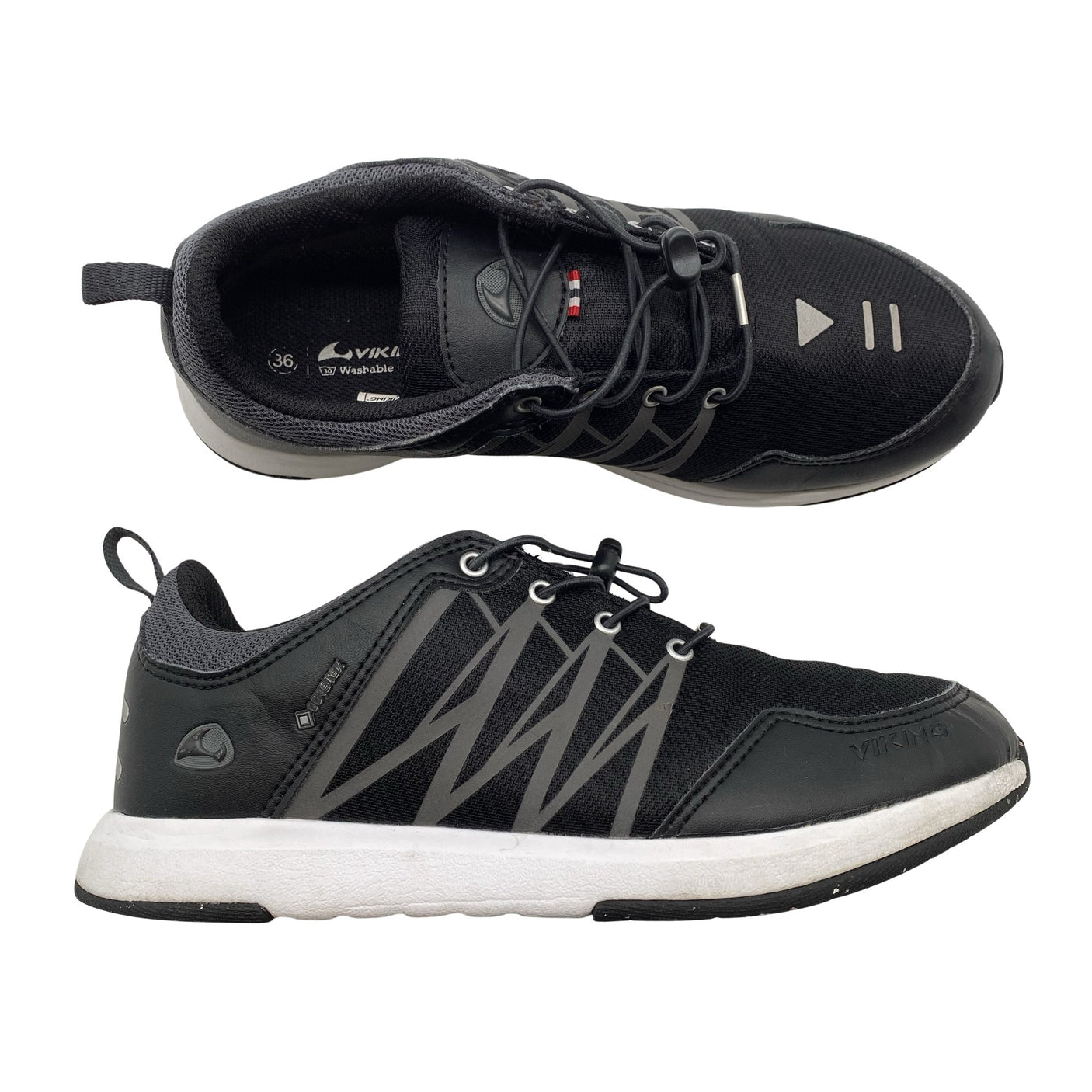 Unisex Viking - Tossud, suurus 36 - Must (1)