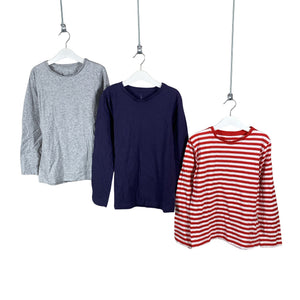 Unisex Mothercare - Trikotaažist pluus, suurus 134 - 140 - Hall (1)