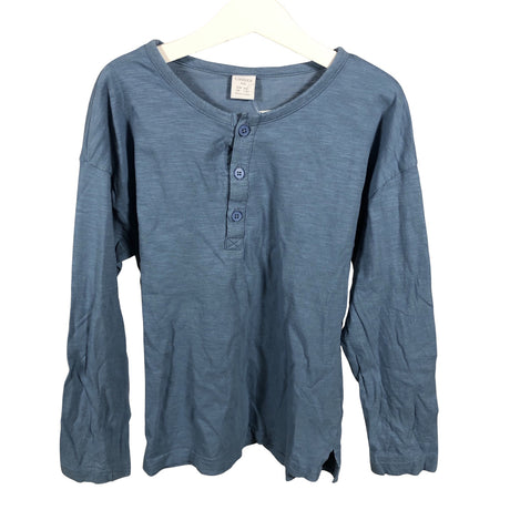 Unisex Lindex - Trikotaažist pluus, suurus 122 - 128 - Helesinine ()