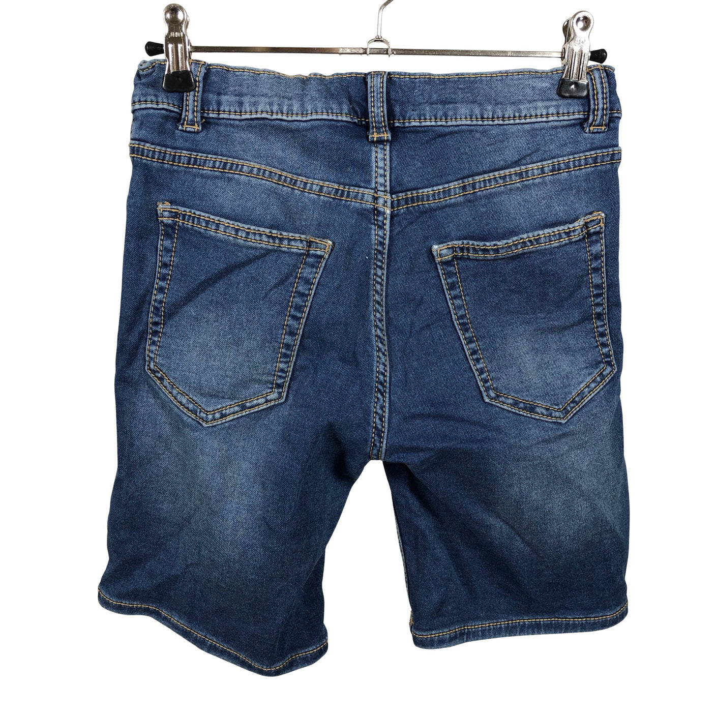 Unisex Lindex - Teksast lühikesed püksid, suurus 140 - 146 - Sinine (2)