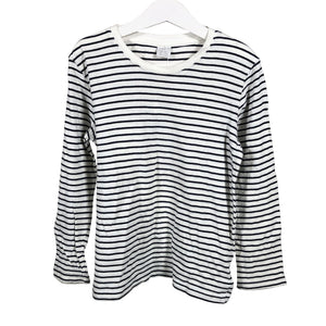 Unisex Lindex - Trikotaažist pluus, suurus 122 - 128 - Valge (1)