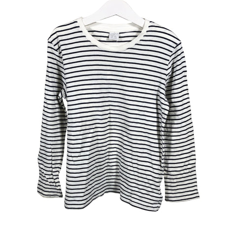 Unisex Lindex - Trikotaažist pluus, suurus 122 - 128 - Valge ()