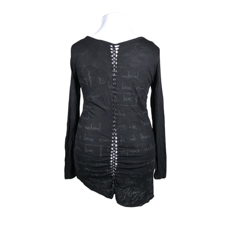 Unisex Desigual - Trikotaažist tuunika, suurus 42 - Must (2)