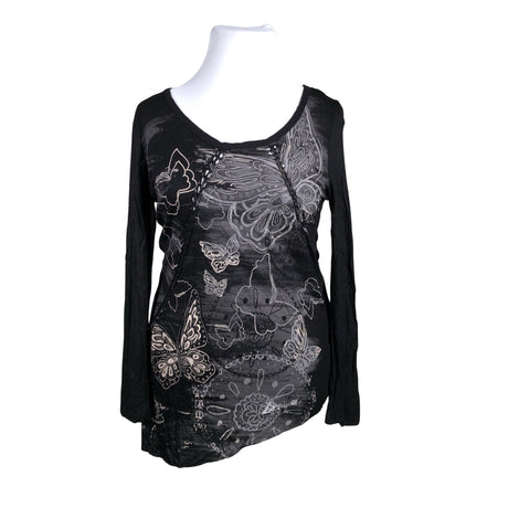Unisex Desigual - Trikotaažist tuunika, suurus 42 - Must ()