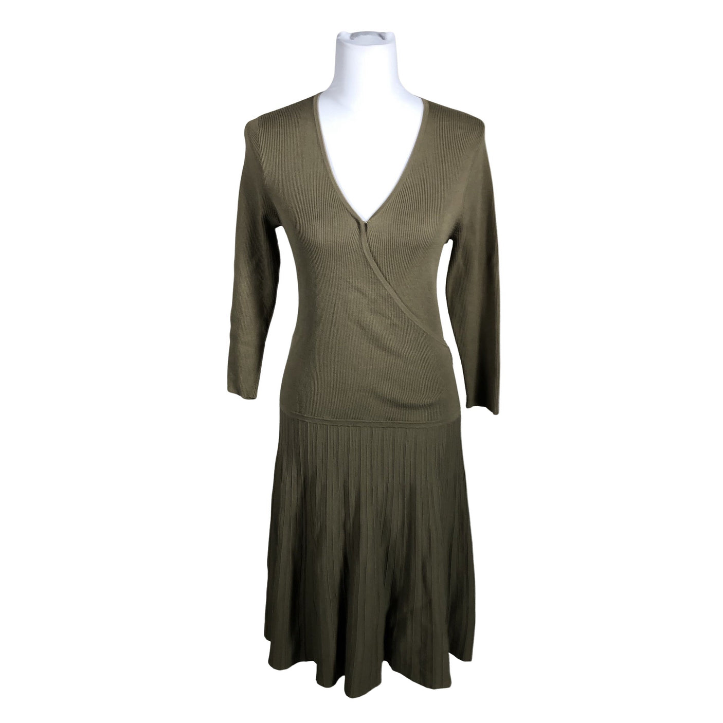 Unisex Lauren Ralph Lauren - Kootud kleit, suurus 40 - Roheline (1)