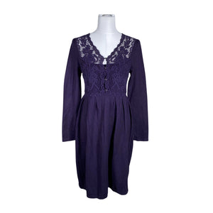 Unisex Cristelle&co - Kootud kleit, suurus 38 - Lilla (1)