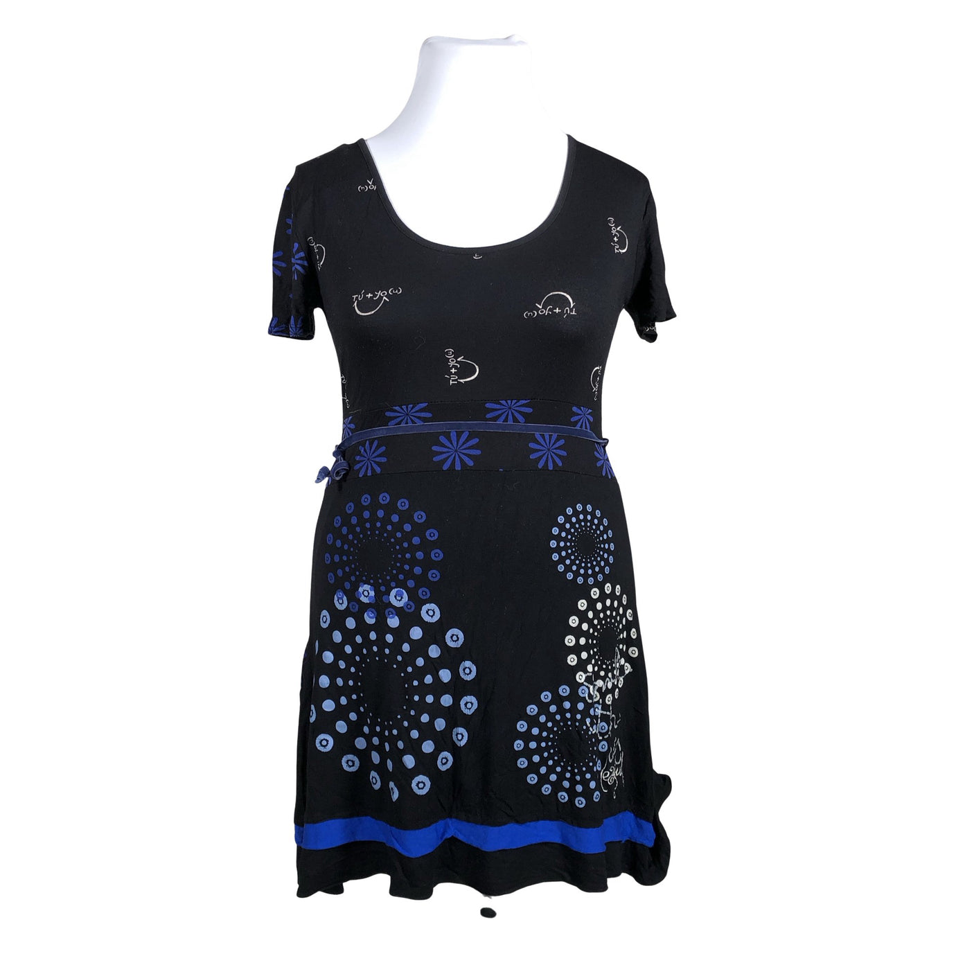 Unisex Desigual - Trikotaažist kleit, suurus 42 - Must (1)