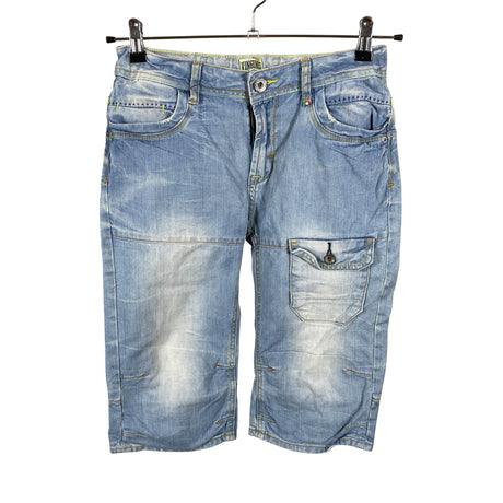 Unisex Vingino - Teksast poolpikad püksid, suurus 164 - 170 - Helesinine ()
