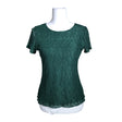 Unisex Kairi Vilderson - Lühikeste käistega pluus, suurus 38 - Roheline ()