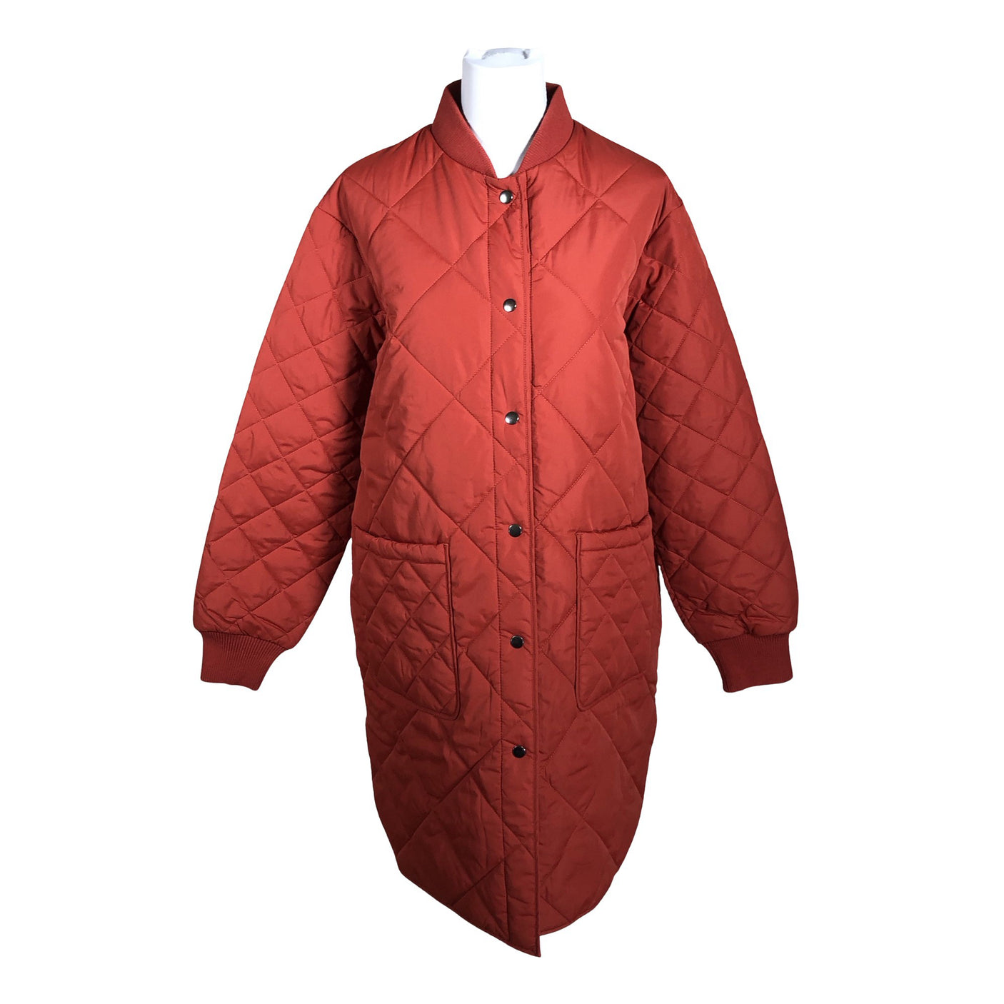 Unisex Nanso - Tepitud jope, suurus 40 - Veinipunane (1)