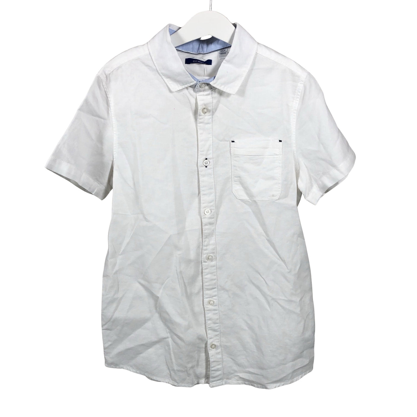 Unisex Okaïdi - Triiksärk, suurus 146 - 152 - Valge (1)
