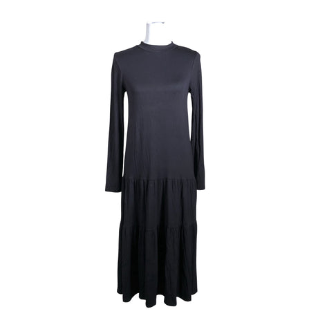 Unisex Lindex - Trikotaažist kleit, suurus 36 - Must ()