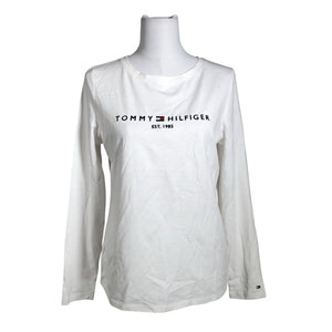 Unisex Tommy Hilfiger - Trikotaažist pluus, suurus 38 - Valge (1)