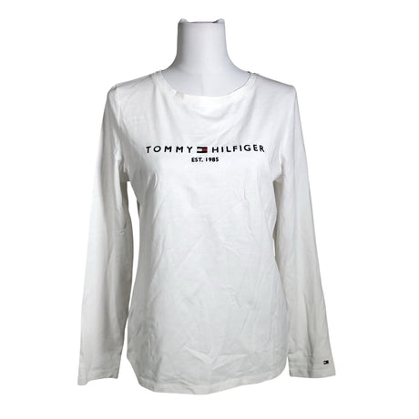 Unisex Tommy Hilfiger - Trikotaažist pluus, suurus 38 - Valge ()