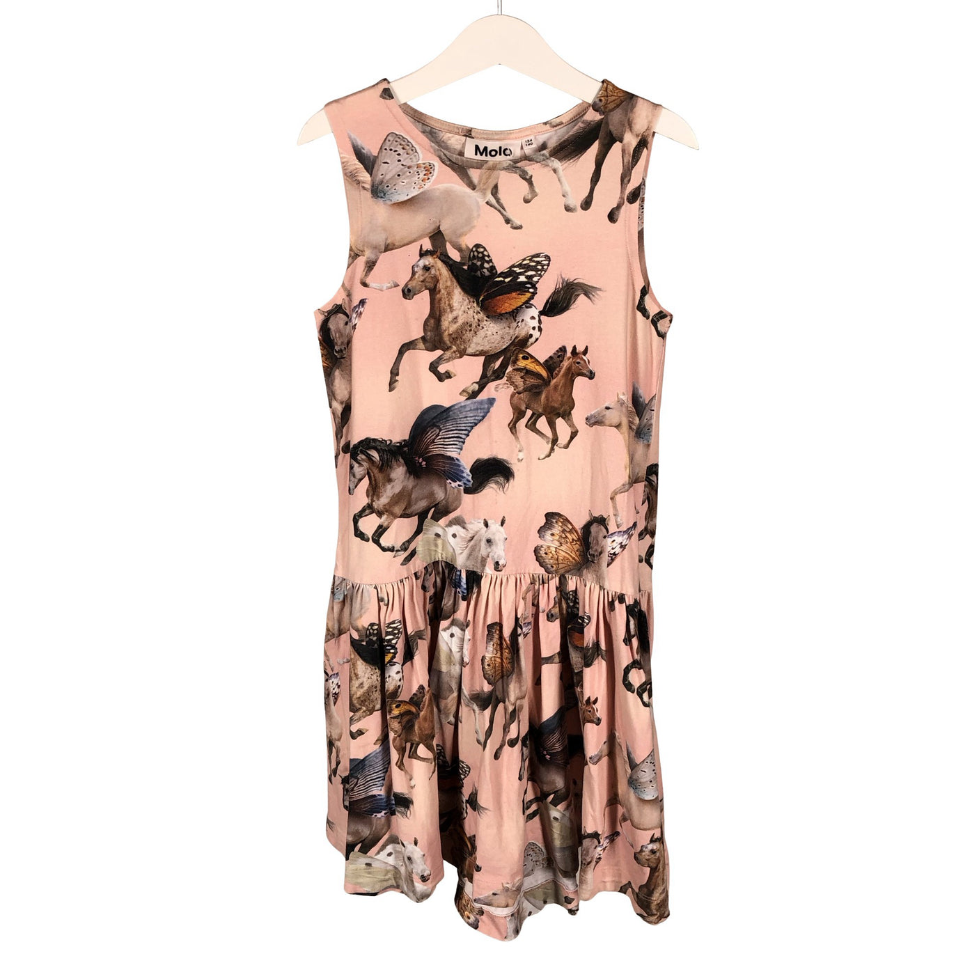 Unisex Molo Kids - Trikotaažist kleit, suurus 134 - 140 - Heleroosa (1)
