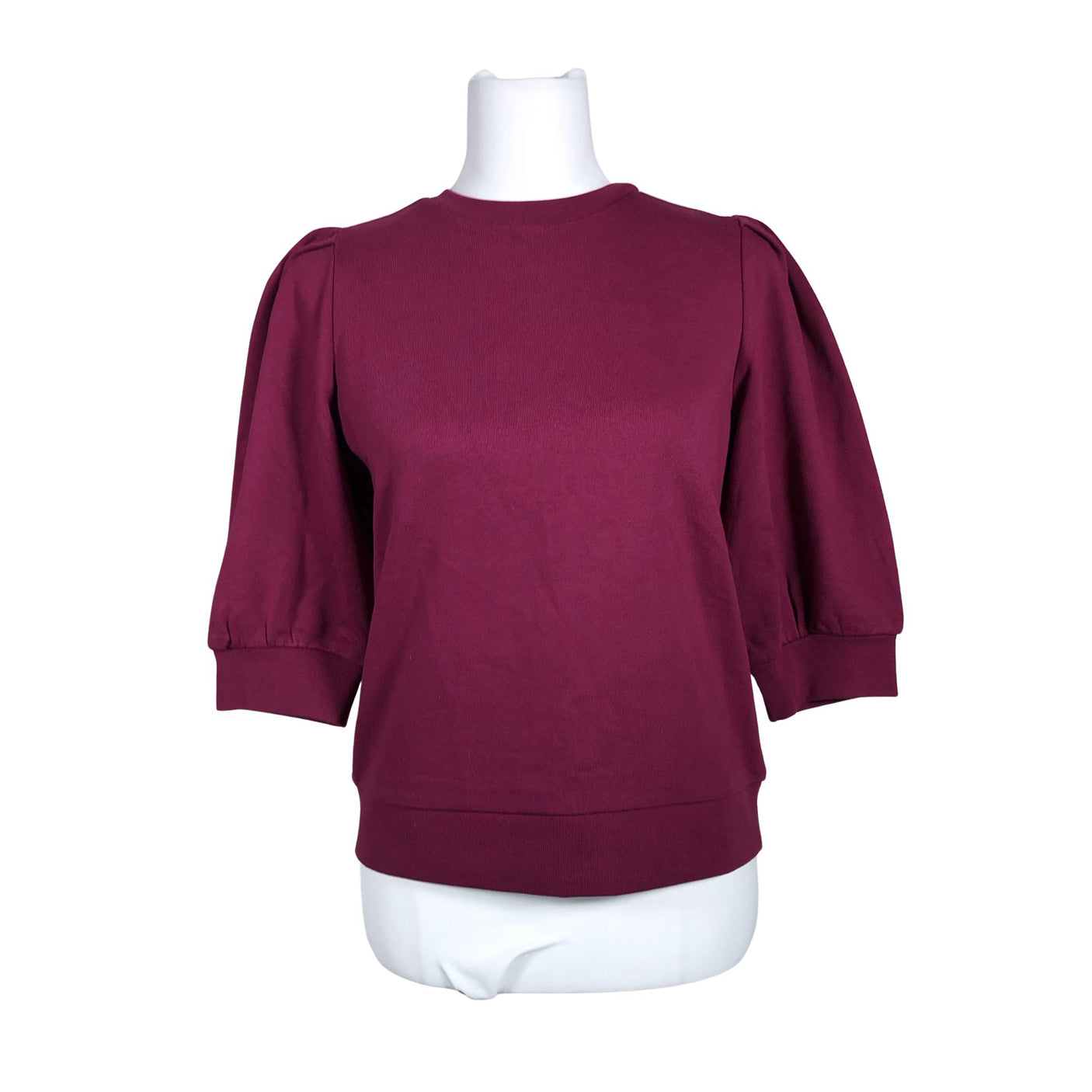 Unisex Anna Field - Dressikangast pluus, suurus 38 - Veinipunane (1)
