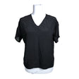Unisex Filippa K. - Lühikeste käistega pluus, suurus 38 - Must ()
