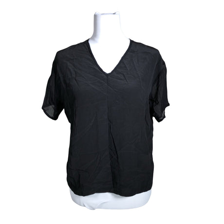 Unisex Filippa K. - Lühikeste käistega pluus, suurus 38 - Must ()
