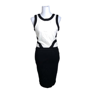 Unisex Selected - Trikotaažist kleit, suurus 38 - Must (1)