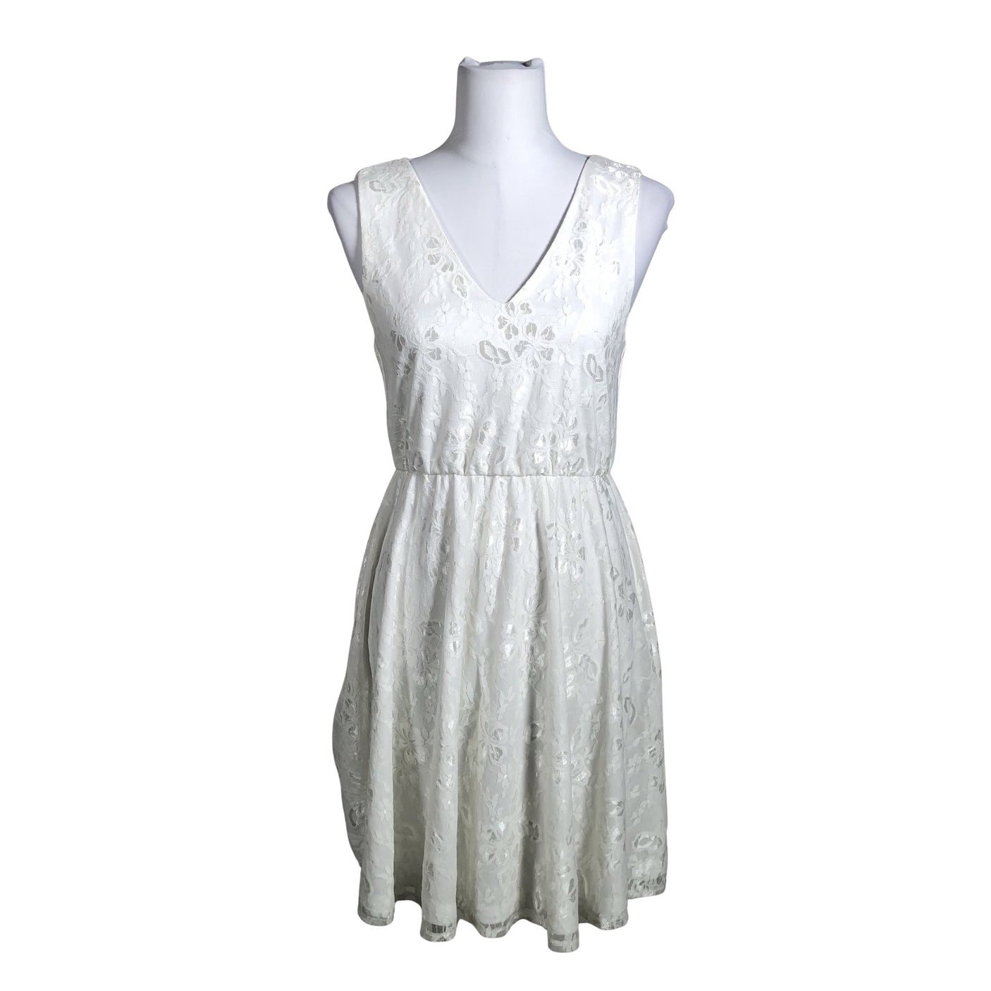 Unisex Jeane Blush - Pidulik kleit, suurus 36 - Valge (1)