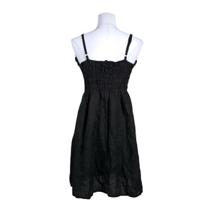 Unisex Bohemiana - Mitteveniv tuunika, suurus 40 - Must (2)