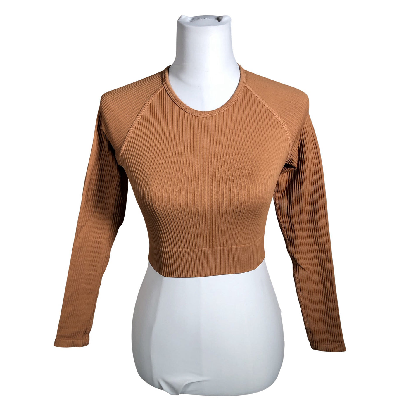 Unisex Aim'n - Spordisärk, pikad käised, suurus 34 - Pruun (1)