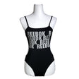 Unisex Reebok - Ujumistrikoo, suurus 36 - Must ()
