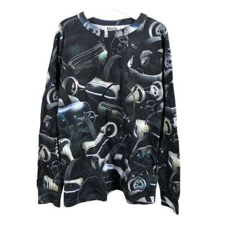 Unisex Molo Kids - Trikotaažist pluus, suurus 146 - 152 - Must ()