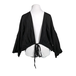 Unisex Handmade - Mitteveniv tuunika, suurus 44 - Must (2)