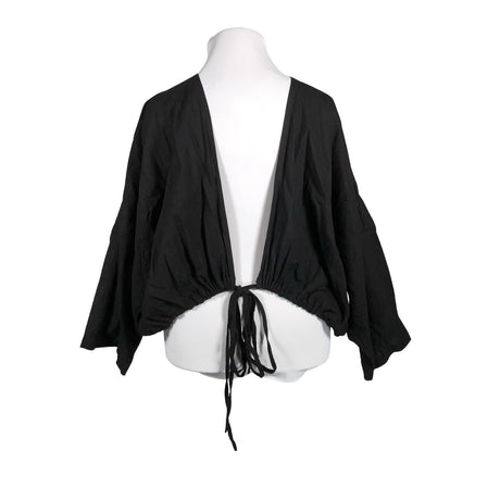Unisex Handmade - Mitteveniv tuunika, suurus 44 - Must (2)