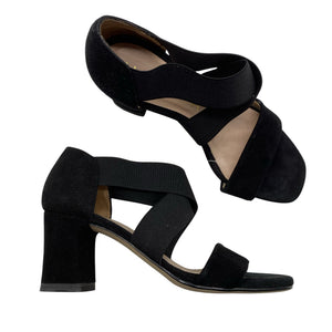 Unisex Unisa - Kontsaga rihmikud, suurus 35 - Must (1)