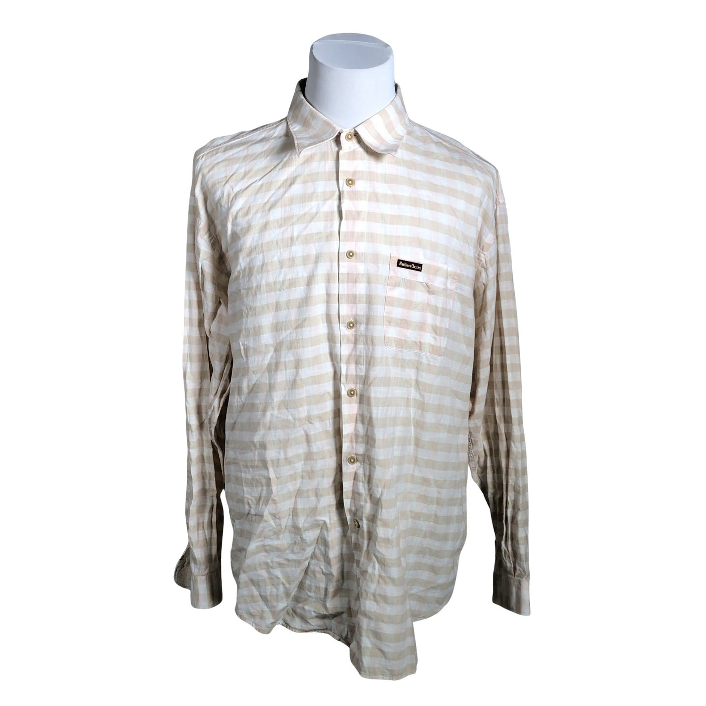 Unisex Marlboro Classics - Triiksärk, suurus XXXL - Beige (1)