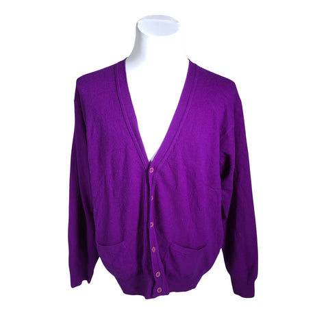 Unisex Benetton - Kardigan, suurus XXL - Lilla ()