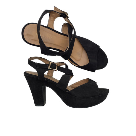 Unisex Anna Field - Kontsaga rihmikud, suurus 38 - Must ()