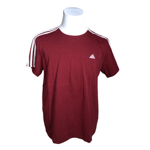 Unisex Adidas - T-särk, suurus L - Veinipunane (1)