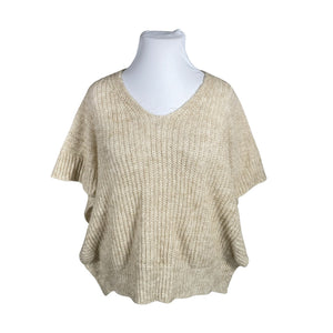 Unisex Bohemiana - Kootud vest, suurus 44 - Beige (1)
