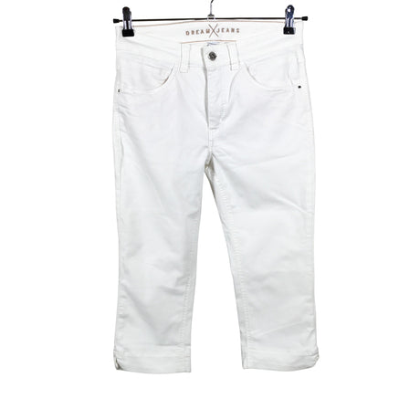 Unisex MAC - Teksast poolpikad püksid, suurus 36 - Valge ()